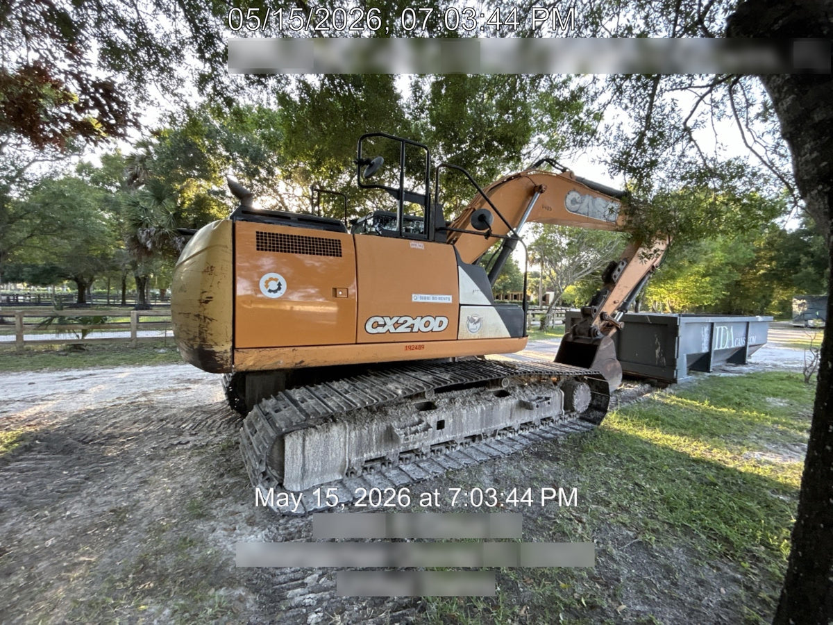 2016 CASE CX210D