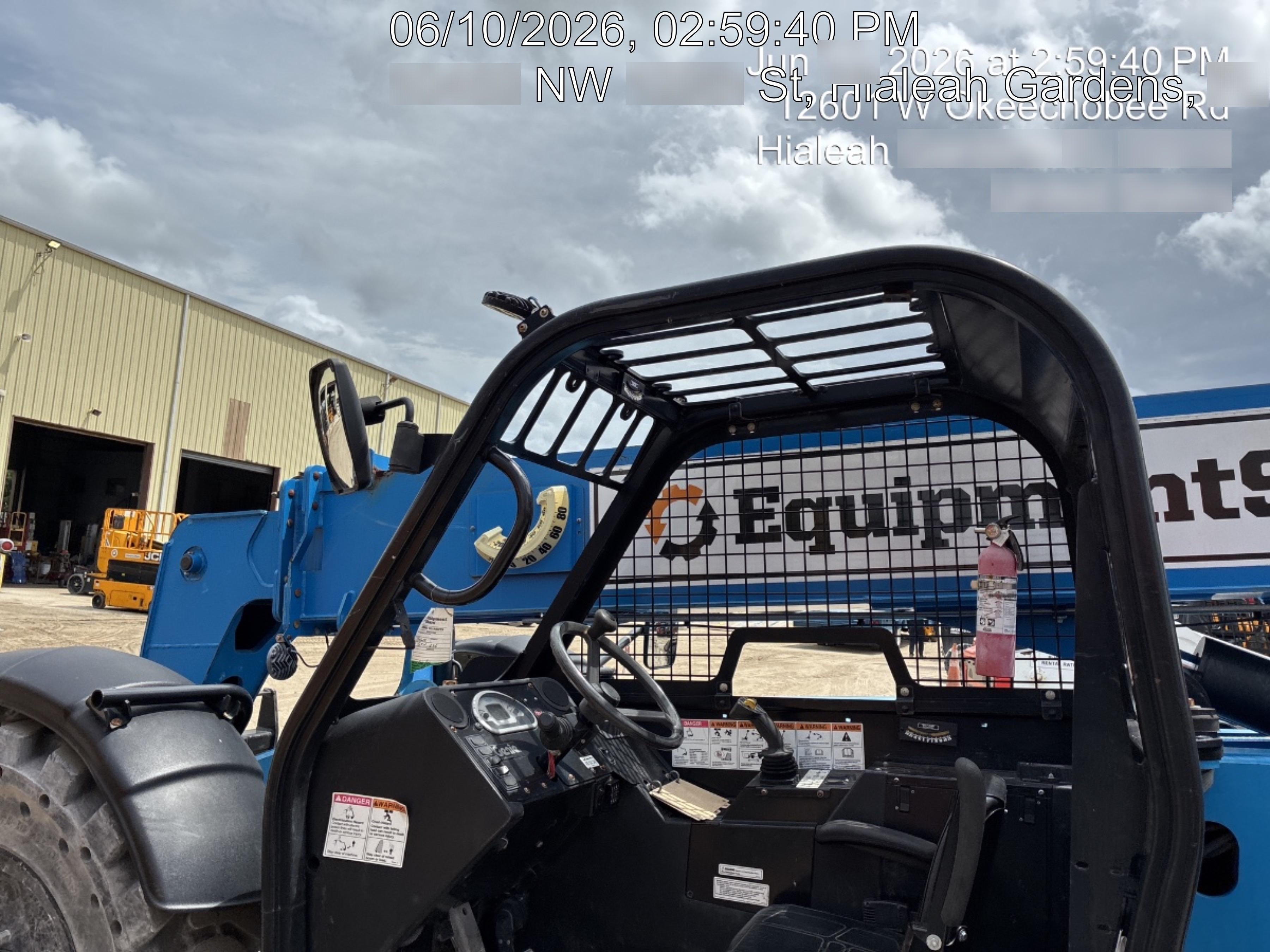 2020 Genie GTH-636 Canopy, Solid Tires, Work Lights, Beacon, Aux Hydraulics, Back up Alarm