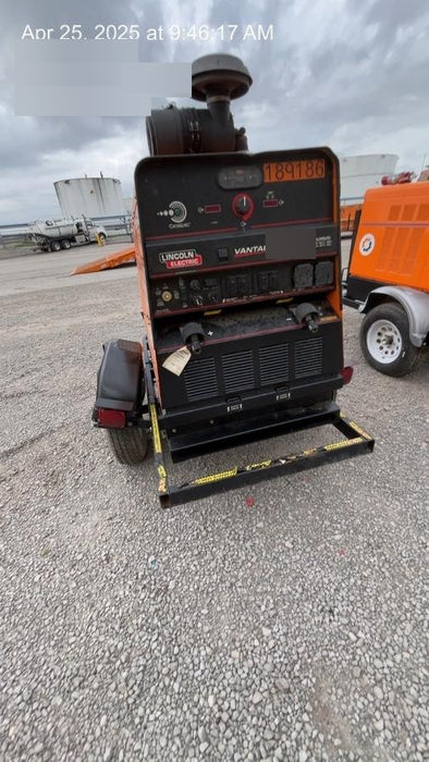 2021 Lincoln Electric Vantage 549X Ready Pak 3, ORANGE (includes trailer, cable rack, fender light kit)