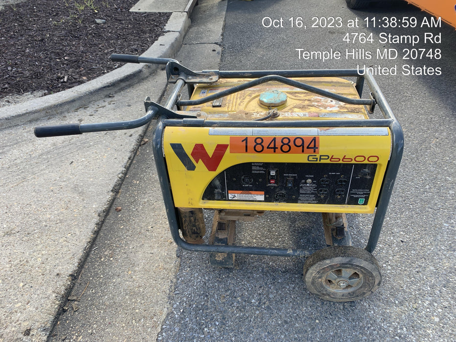 2021 WACKER NEUSON GP6600A