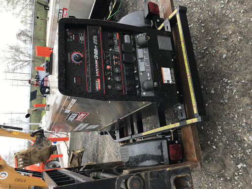 2019 Lincoln Electric Vantage 322 Welder Ready-Pak 3, Two wheel trailer, Fender and Light kit, Cable Rack