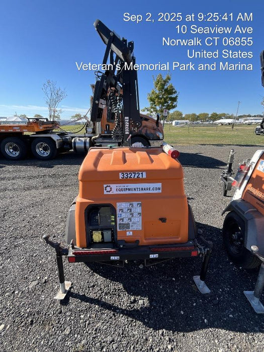 2023 Generac MLT2 Diesel, Flex Switch 120V Input, Powerzone Controller, (4) 320W LED Lights, 4kW Generator, 39.9 Gal Fuel Tank, 2" Ball, T3