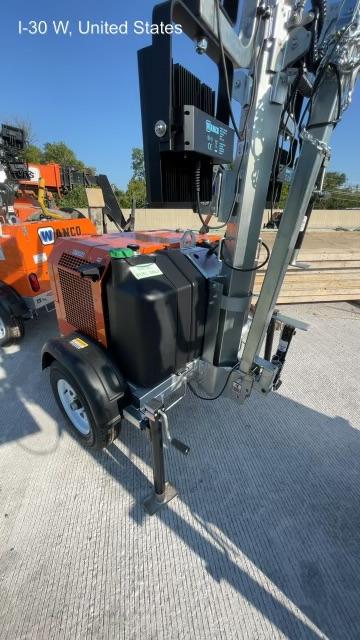 2024 Wanco WLTT-4MM4K Diesel, Deep Sea Controller, Shore Power Plug, Auto Start, (4) 350W LED Floodlights, 4kW Generator, 60 Gal Fuel Tank, 2" Ball, T3