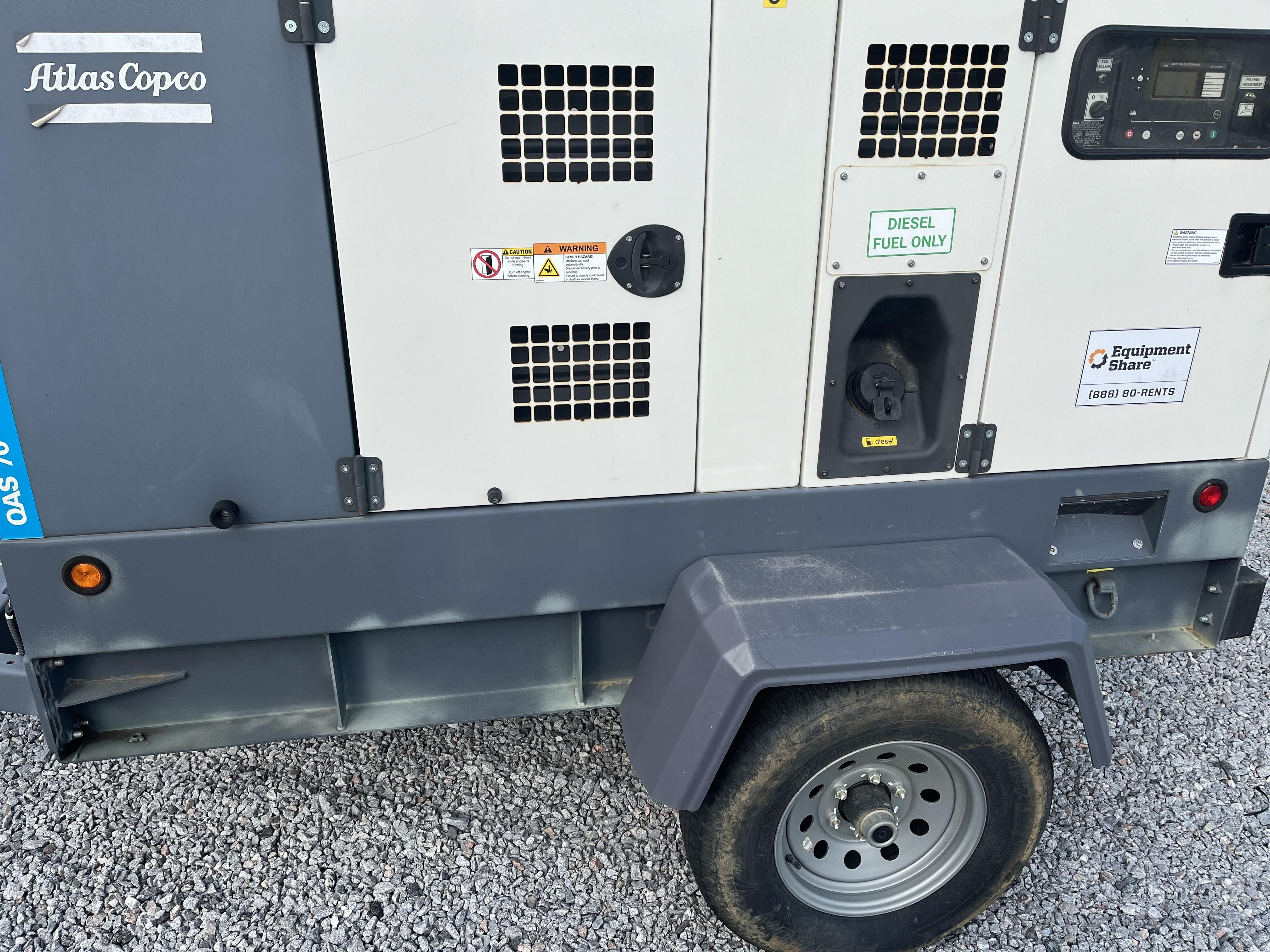 2022 ATLAS COPCO QAS 70