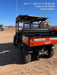 2022 Kubota RTV-X1140W-H Plastic Canopy, Windshield Acrylic Clear, LED Strobe Light, Wire Harness Kit, Back up Alarm