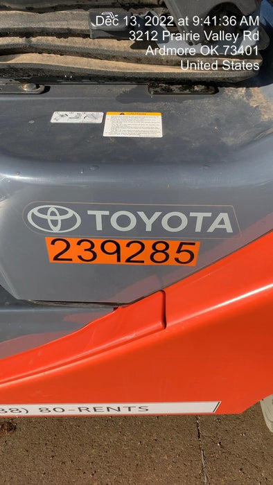 2022 TOYOTA 50-8FGU30 LP - Quad