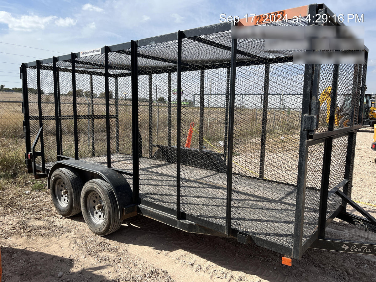 2019 CENTEX Trash Trailer