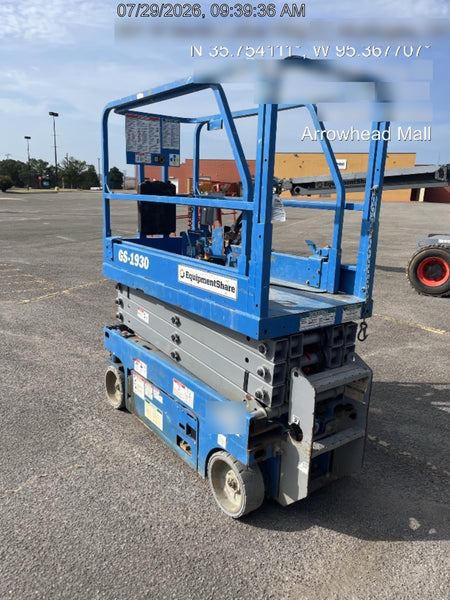 2019 Genie GS-1930 Fixed rails with chain Entry