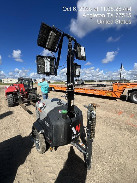 2024 Wacker Neuson LTT4 Diesel, Kohler KDW702, Deep Sea Controller, Auto Start, LED 320W, Bypass Outlet, T3