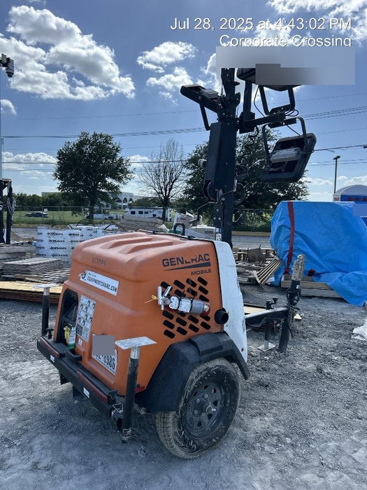 2023 Generac MLT2 Diesel, Flex Switch 120V Input, Powerzone Controller, 
(4) 320W LED Lights, 4kW Generator, 39.9 Gal Fuel Tank, 2" Ball, T3