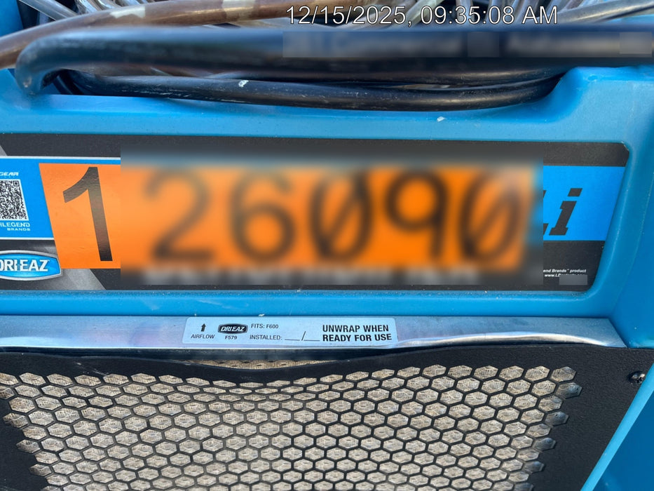 2020 DRI-EAZ LGR6000Li