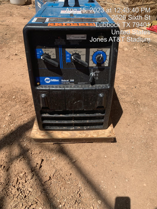 2023 MILLER ELECTRIC BOBCAT 260