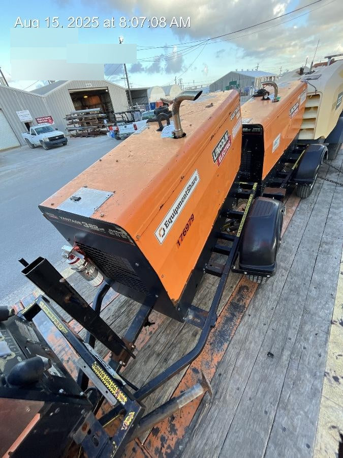 2021 Lincoln Electric Vantage 322 Vantage 322 Ready Pak 3 w/ Decals, ORANGE (includes trailer, cable rack, fender light kit) NO Telematics