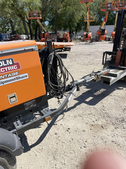 2021 Lincoln Electric Vantage 322 Vantage 322 Ready Pak 3 w/ Decals, ORANGE (includes trailer, cable rack, fender light kit) NO Telematics