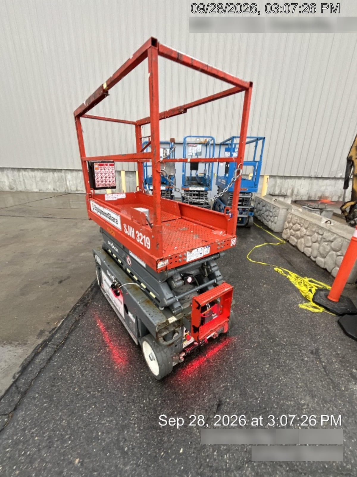 2019 Skyjack SJIII-3219 Standard Options