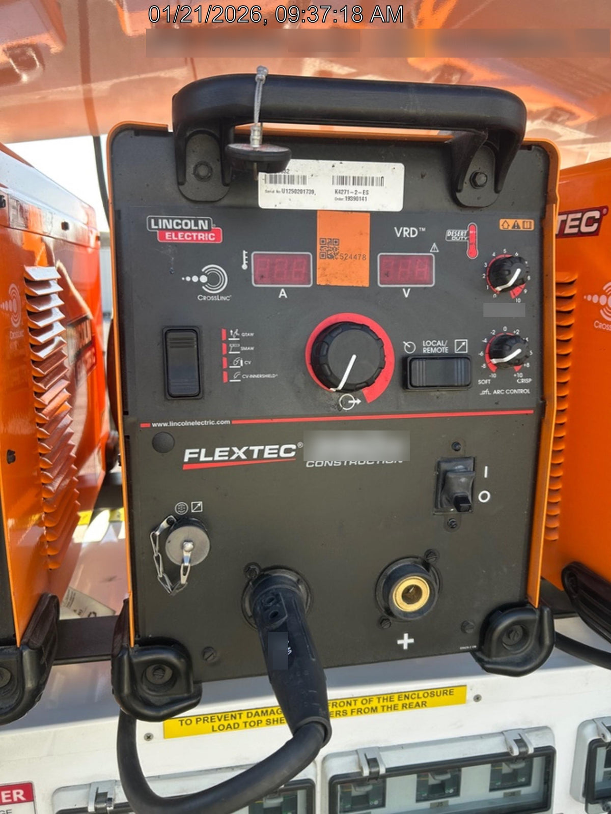 2025 LINCOLN ELECTRIC FLEXTEC 350X
