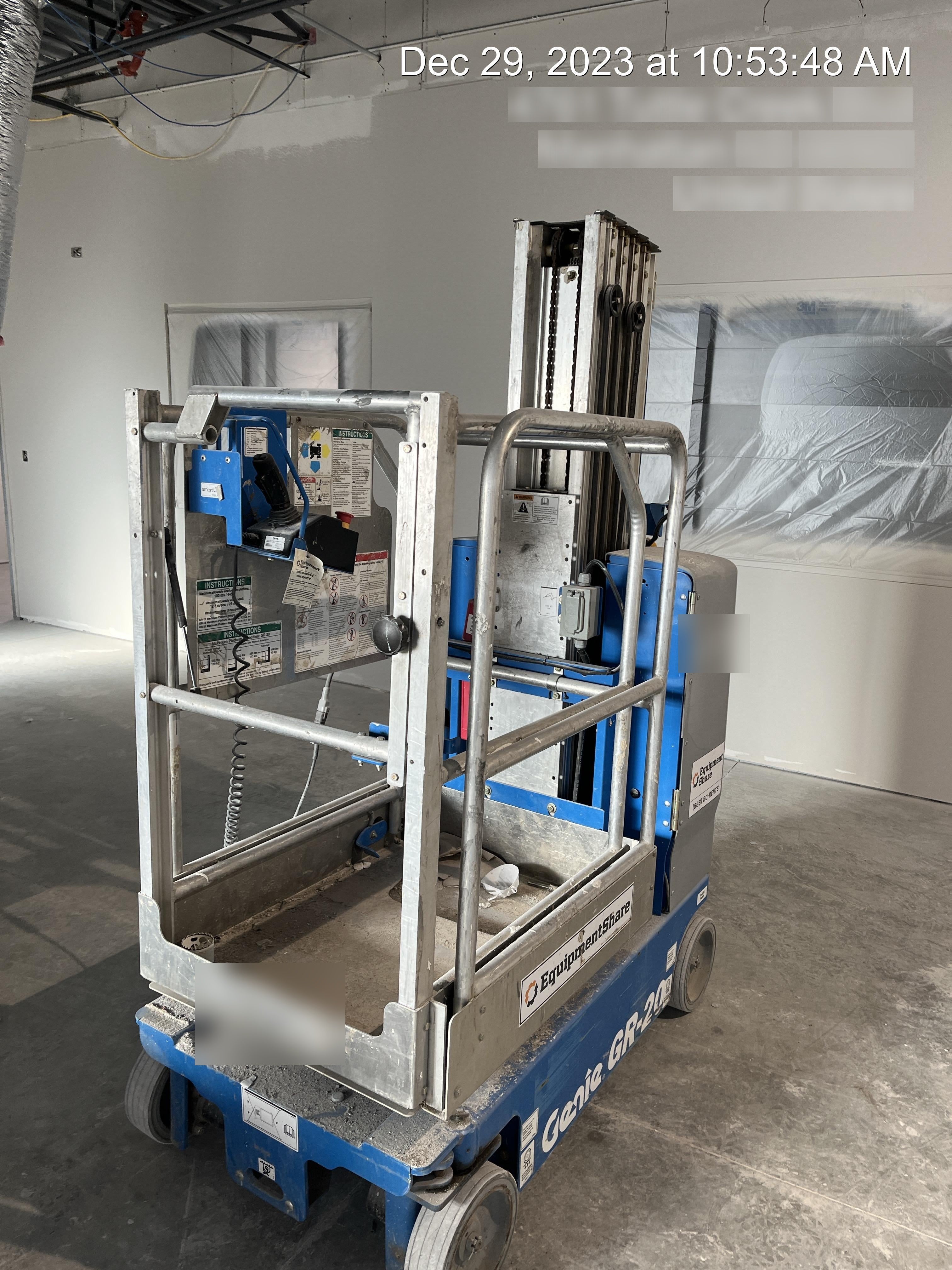 2019 GENIE GR-20
