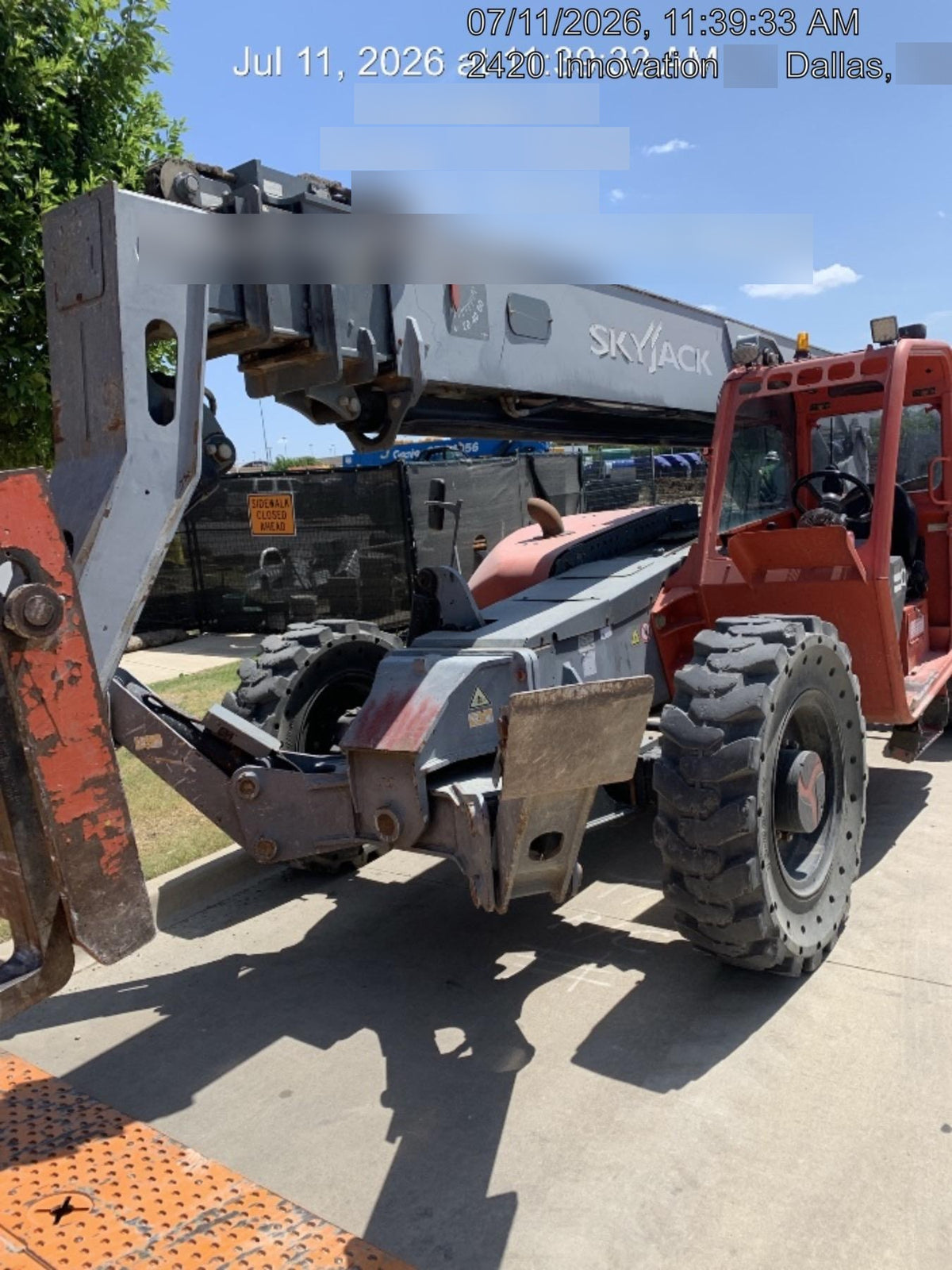 2016 Skyjack SJ1056 TH Skyjack SJ1056TH Telehandler