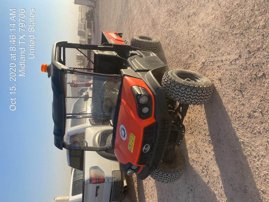2019 Kubota RTV-XG850WL-H 4wd Utility Cart, Gas, 2 Seat, LED Strobe, Windshield Tempered Glass, Plastic Canopy, Wire Harness Kit, Backup Alarm