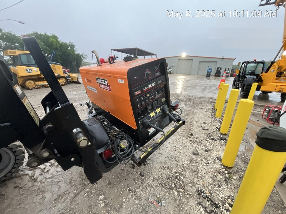 2022 Lincoln Electric LE400 Kubota V1505, Trlr, Cable Rack, Light Kit, ES Decals, T3