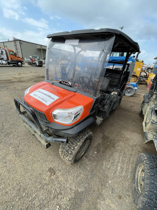 2021 Kubota RTV-X1140W-H Plastic Canopy, Windshield Acrylic Clear, LED Strobe Light, Wire Harness Kit, Back up Alarm