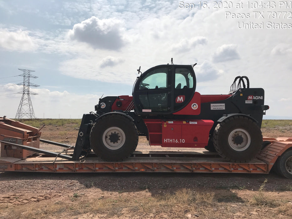 2020 Magni HTH 16.10 Cab/Heat/Air, LED Lights Front and Back, LED Boom Lights and Camera