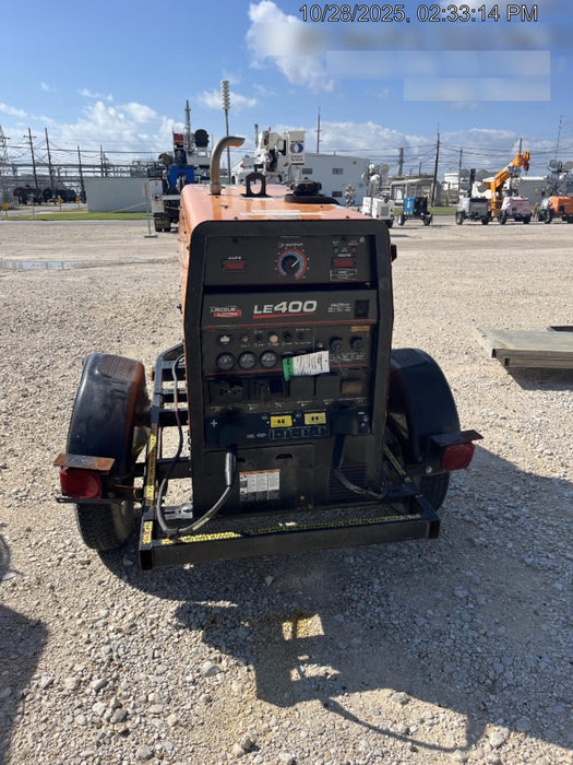 2022 Lincoln Electric LE400 Kubota V1505, Trlr, Cable Rack, Light Kit, ES Decals, T3