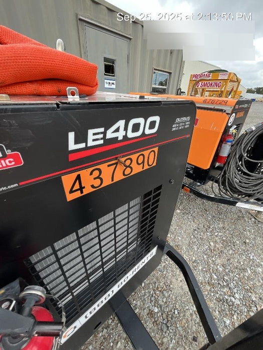 2024 Lincoln Electric LE400 Kubota V1505, Trlr, Cable Rack, Light Kit, ES Decals, T3