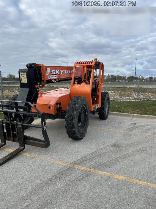 2019 Skytrak 6036 Canopy, Solid Tires, LED Work Lights, Beacon 50" Carriage, 48" Pallet Forks