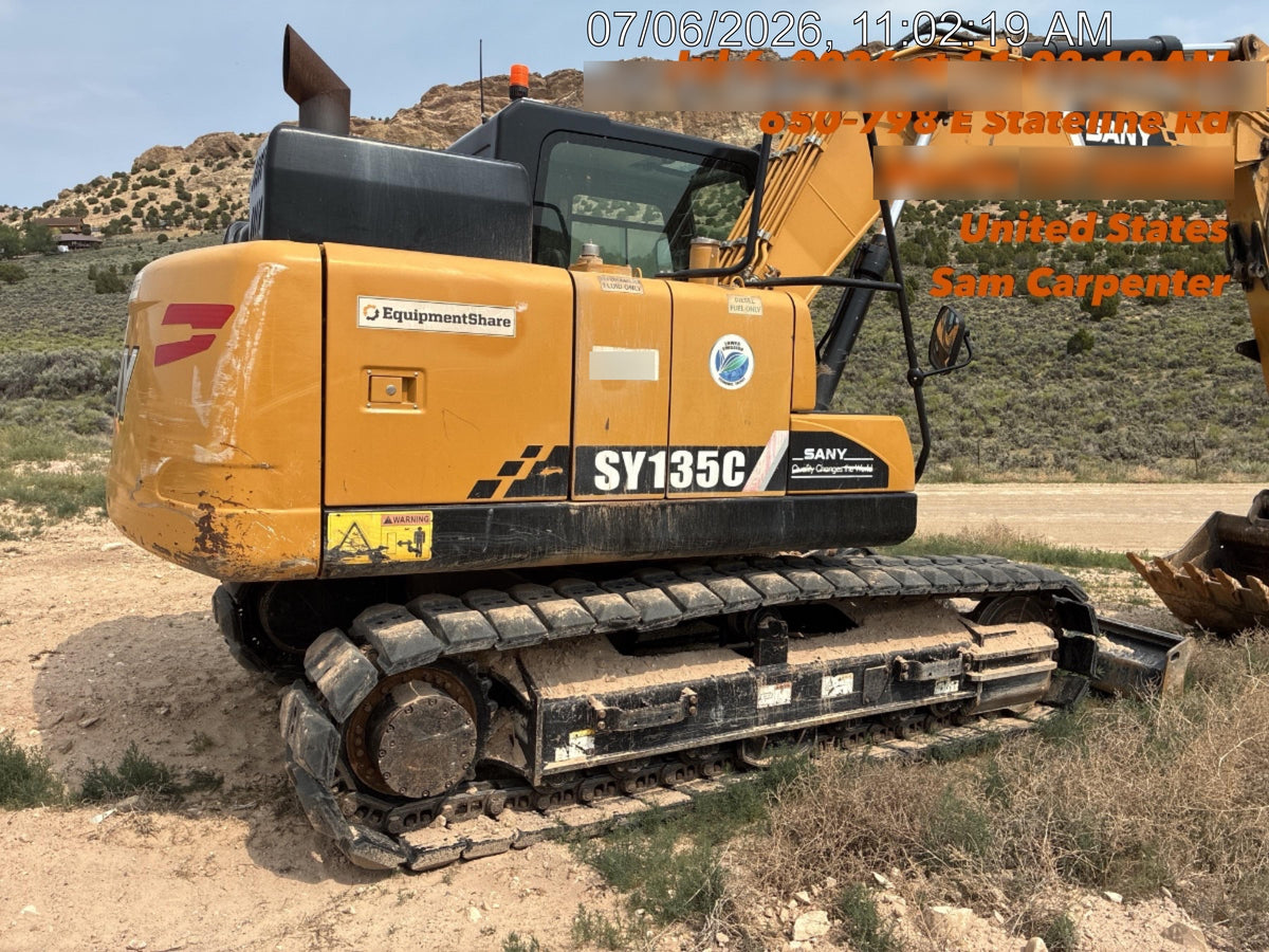 2019 SANY SY135C