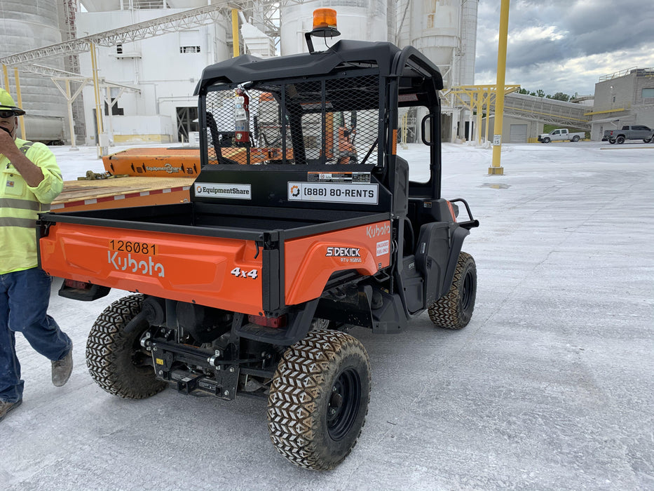 2020 Kubota RTV-XG850WL-H 4wd Utility Cart, 4 Seat,Gas, LED Strobe, Windshield Tempered Glass, Plastic Canopy, Wire Harness Kit, Backup Alarm
