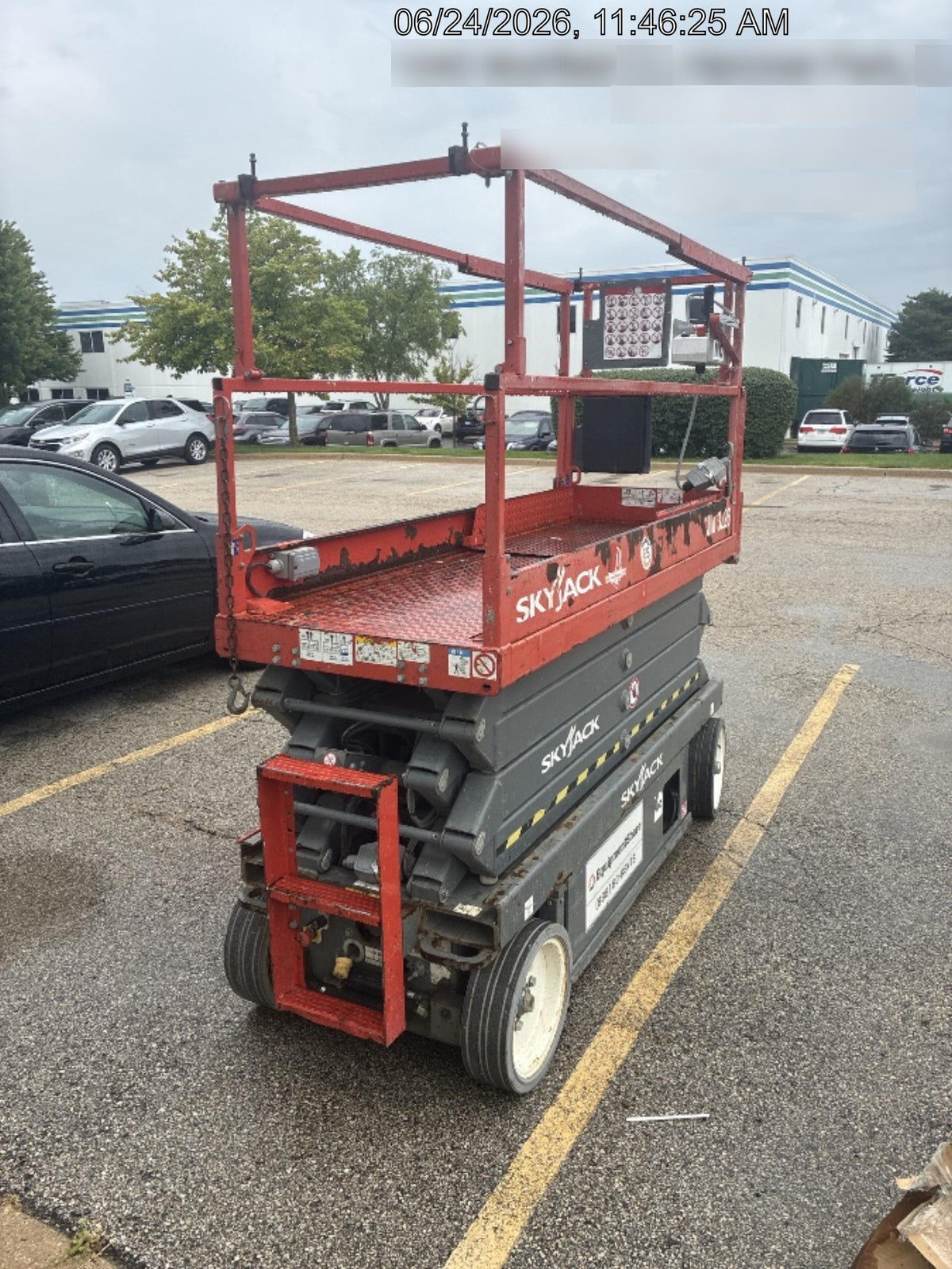 2016 Skyjack SJIII-3226 26' Electric Scissor Lift
