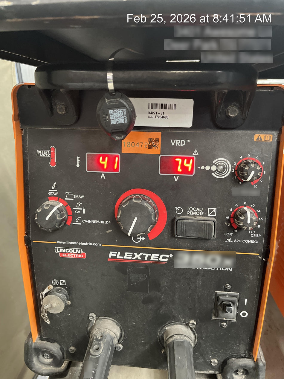 2021 LINCOLN ELECTRIC FLEXTEC 350X