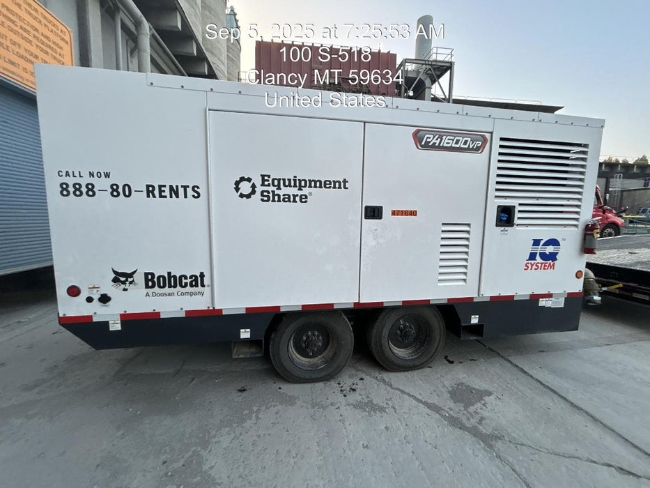 2025 BOBCAT PA1600VPWCU-T4F