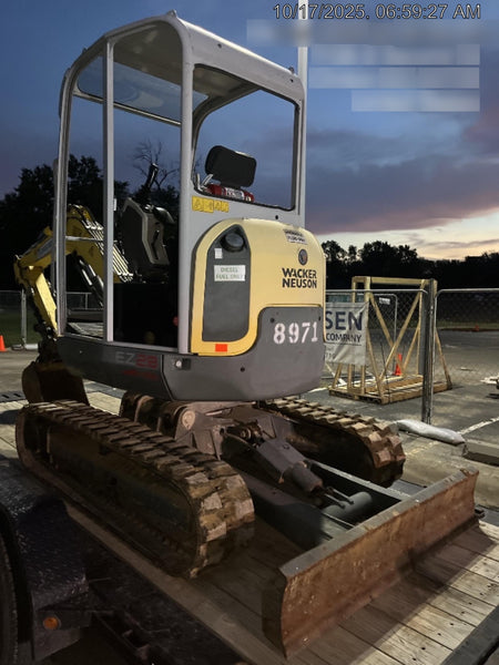 2018 Wacker Neuson EZ28 Wacker Neuson EZ28 w/Manual QC, Buckets: 24" ,18"