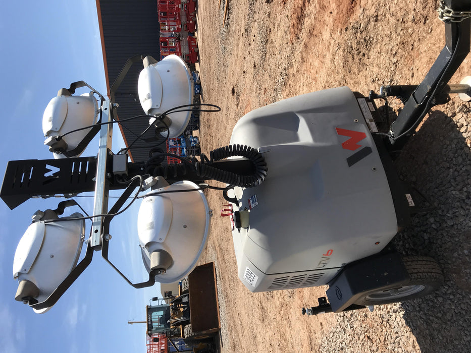 2019 Wacker Neuson LTV6L-MH Wacker Neuson LTV6L Mobile Light Tower w/Fuel Level Sensor Installed