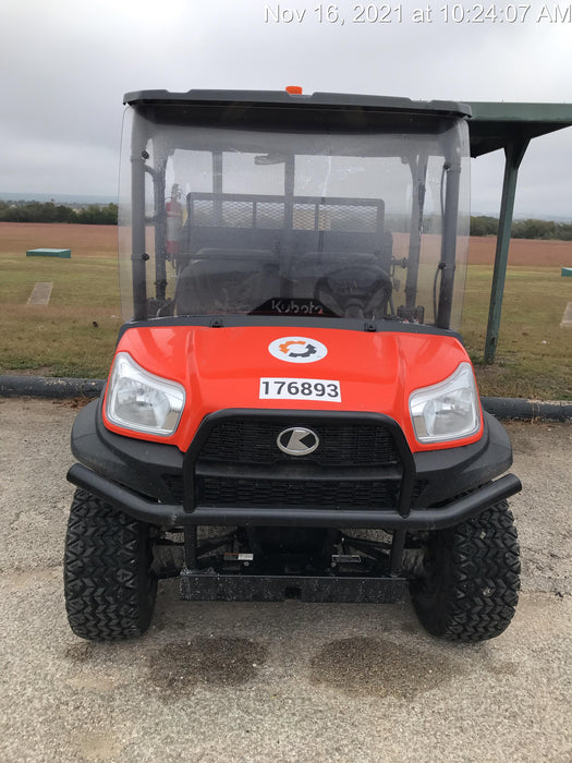 2021 Kubota RTV-X1140W-H Plastic Canopy, Windshield Acrylic Clear, LED Strobe Light, Wire Harness Kit, Back up Alarm