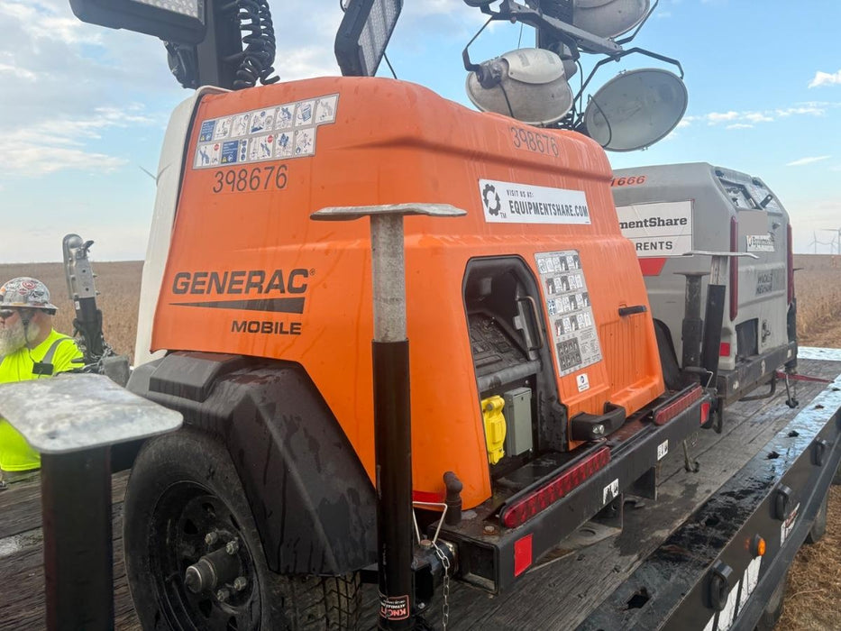 2024 Generac MLT2 Diesel, Flex Switch 120V Input, Powerzone Controller, 
(4) 320W LED Lights, 4kW Generator, 39.9 Gal Fuel Tank, 2" Ball, T3