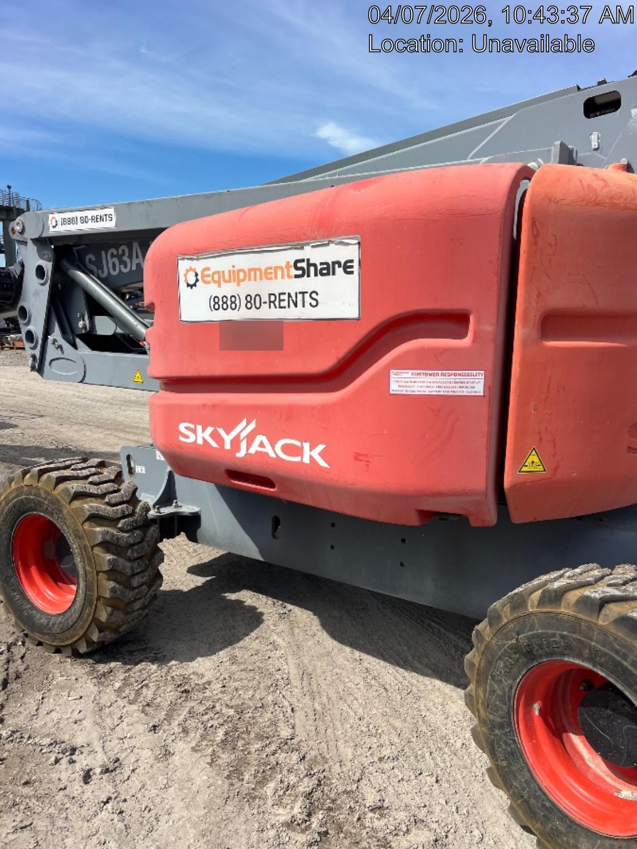 2019 SKYJACK SJ63 AJ