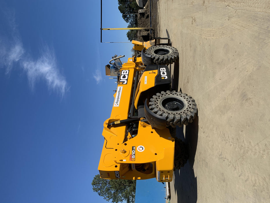 2020 JCB 510-56 Canopy, Solid Tires, Work Lights, Beacon, Aux Hydraulics, Back up Alarm, Lifting Eye, ES Decals