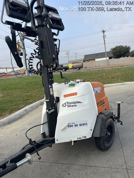 2023 Generac MLT2 Diesel, Flex Switch 120V Input, Powerzone Controller, 
(4) 320W LED Lights, 4kW Generator, 39.9 Gal Fuel Tank, 2" Ball, T3