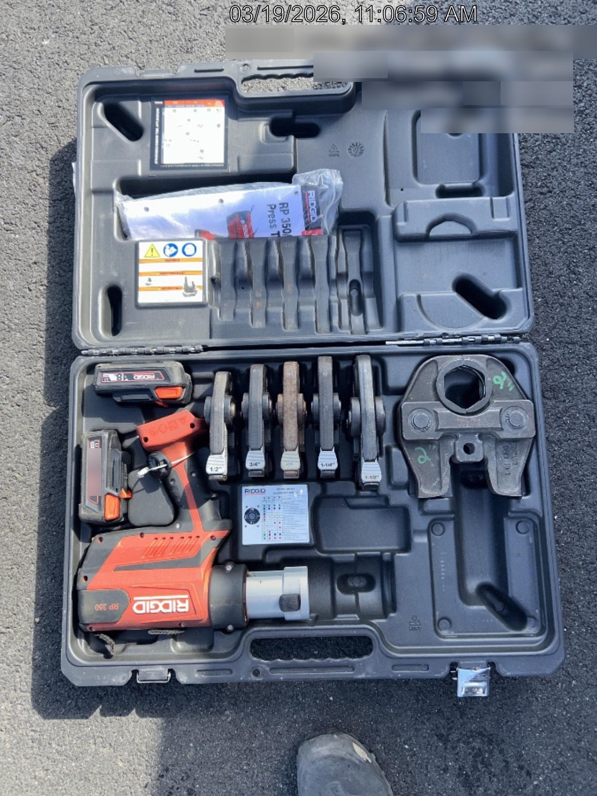 2023 RIDGID RP350