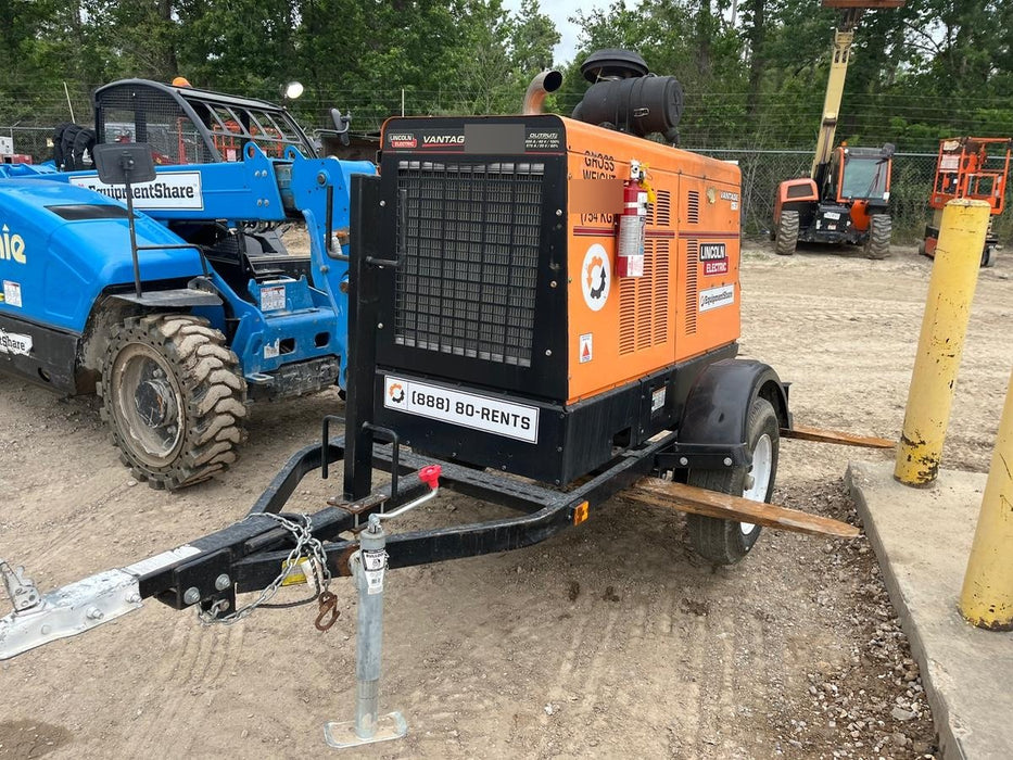 2021 Lincoln Electric Vantage 549X Ready Pak 3, ORANGE (includes trailer, cable rack, fender light kit)