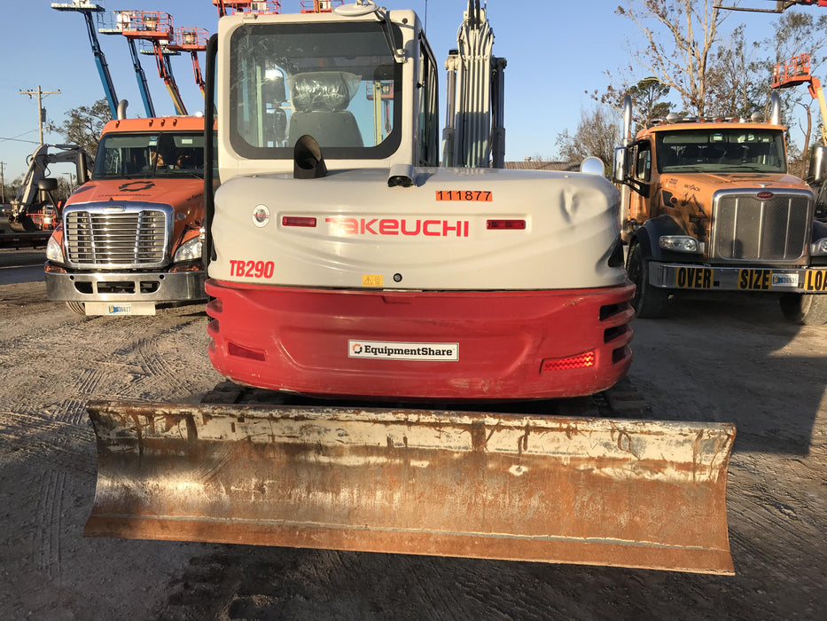 2020 Takeuchi TB290C Cab/Heat/Air, Rubber Tracks, Manual TAG QC
