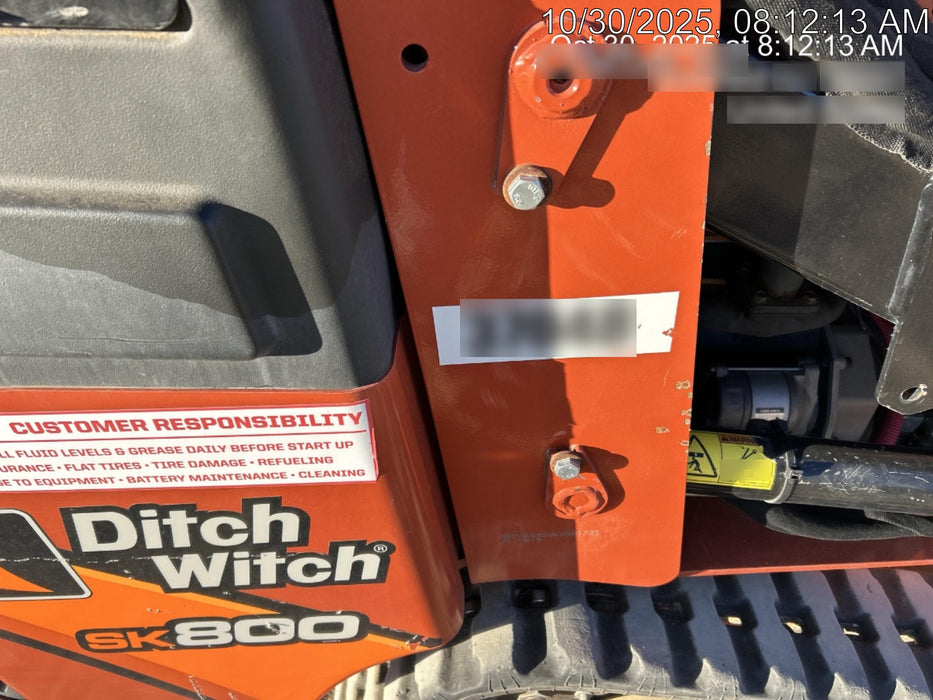 2019 DITCH WITCH SK800A