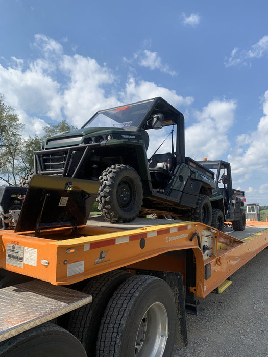 2021 Yanmar YU1000 Canopy, Steel Wheel, Poly WindShield, Beacon, Backup Alarm