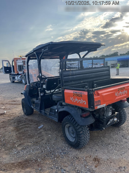 2022 Kubota RTV-X1140W-H Plastic Canopy, Windshield Acrylic Clear, LED Strobe Light, Wire Harness Kit, Back up Alarm