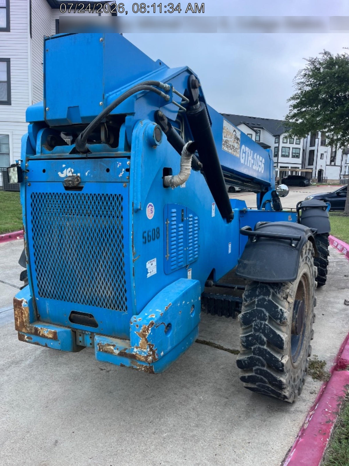 2017 Genie GTH-1056 Genie GTH1056, Solid Tires, 60" carriage, Light Kit, Open ROPS