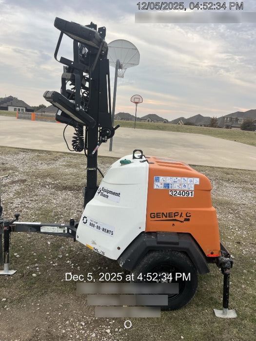 2023 Generac MLT2 Diesel, Flex Switch 120V Input, Powerzone Controller, (4) 320W LED Lights, 4kW Generator, 39.9 Gal Fuel Tank, 2" Ball, T3