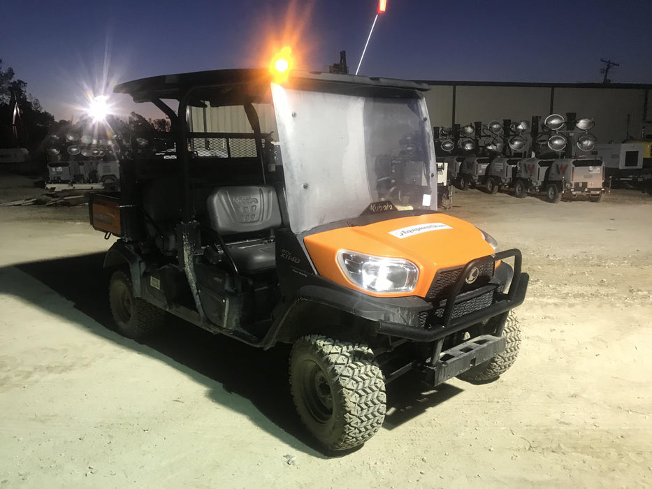 2020 Kubota RTV-X1140W-H Canopy, 4-Seater, Diesel, Windshield Acrylic Clear, Strobe Light, Backup Alarm